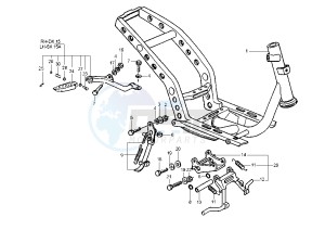 Typhoon 50 drawing Frame - Central Stand