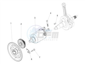 RX 125 E4 (EMEA) drawing Starter / Electric starter