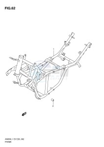 AN650 (E3-E28) Burgman drawing FRAME (AN650AL1 E33)