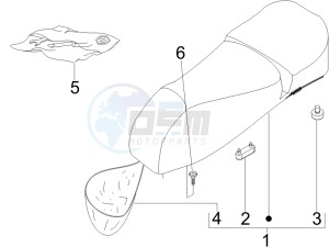 GT 250 ie 60 deg USA drawing Saddle - Tool roll