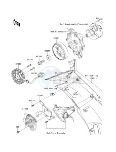 ZX 600 R [NINJA ZX-6R MONSTER ENERGY] (R9FA) R9FA drawing GENERATOR