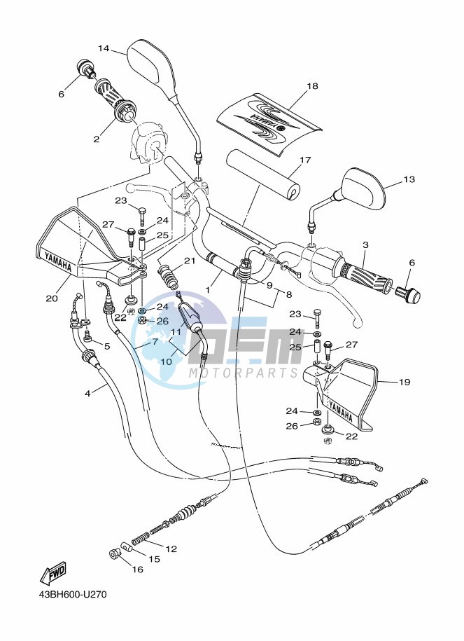 STEERING HANDLE & CABLE