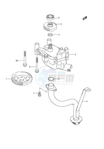 DF 150 drawing Oil Pump