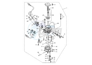 YP MAJESTY 250 drawing CARBURETOR