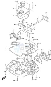 DF 250AP drawing Engine Holder