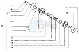 ET4 50 drawing Driven pulley