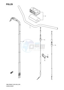 RM-Z250 (E3-E28) drawing HANDLEBAR