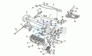 California 1100 EV (V11 EV Usa) EV (V11 EV Usa) drawing Foot rests