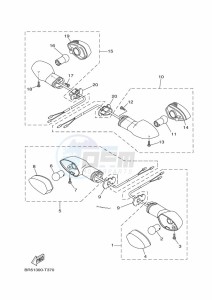 YZF250-A (B6P6) drawing FLASHER LIGHT