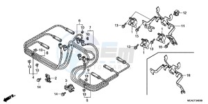 GL1800F GoldWing - GL1800-F 2ED - (2ED) drawing IGNITION COIL