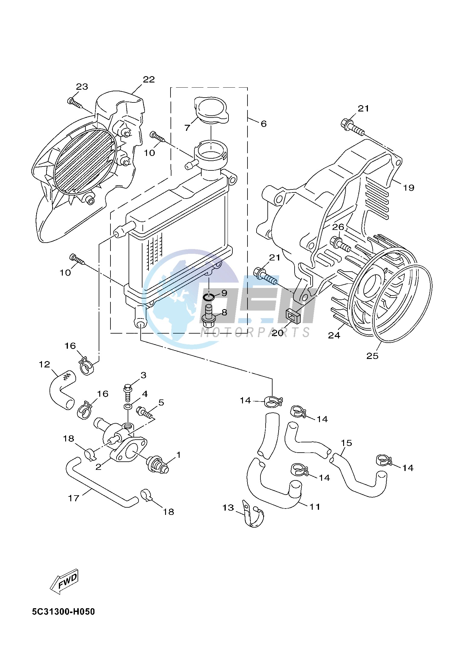 RADIATOR & HOSE