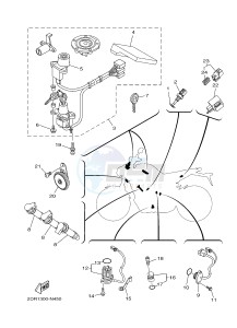 MT09A MT-09 ABS 900 (2DR1 2DR2) drawing ELECTRICAL 2