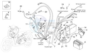 Scarabeo 100 (eng. Yamaha) drawing Electrical system