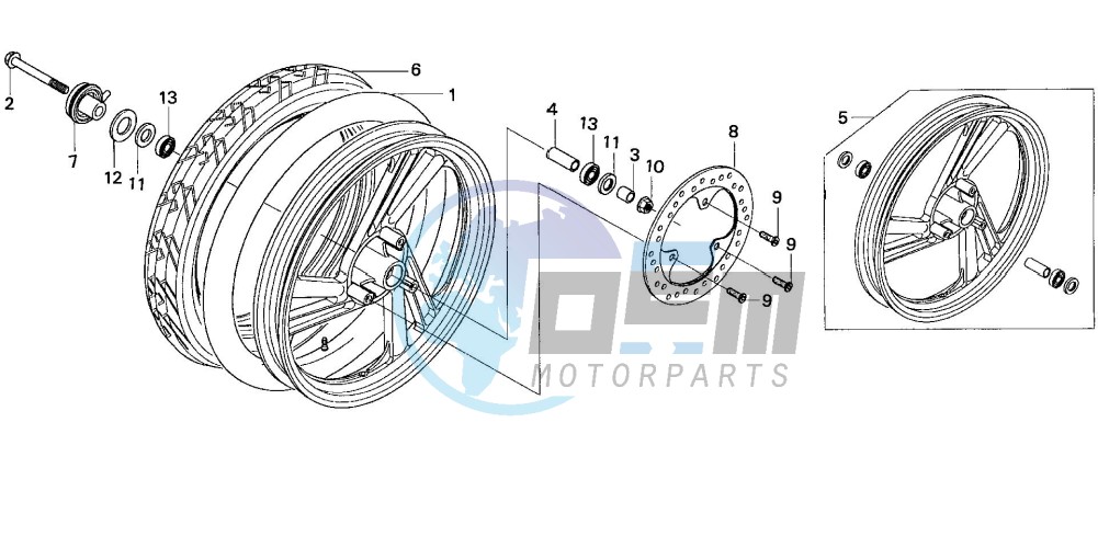 FRONT WHEEL