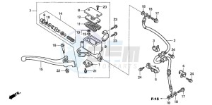 NSS250A JAZZ drawing FR. BRAKE MASTER CYLINDER (NSS2501/2)