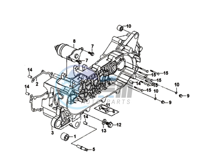 CRANKCASE COVER LINKS