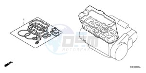 CB600FA Europe Direct - (ED / 25K) drawing GASKET KIT A