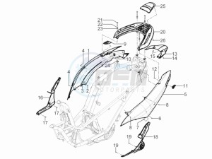 MP3 300 YOUrban ERL drawing Side cover - Spoiler