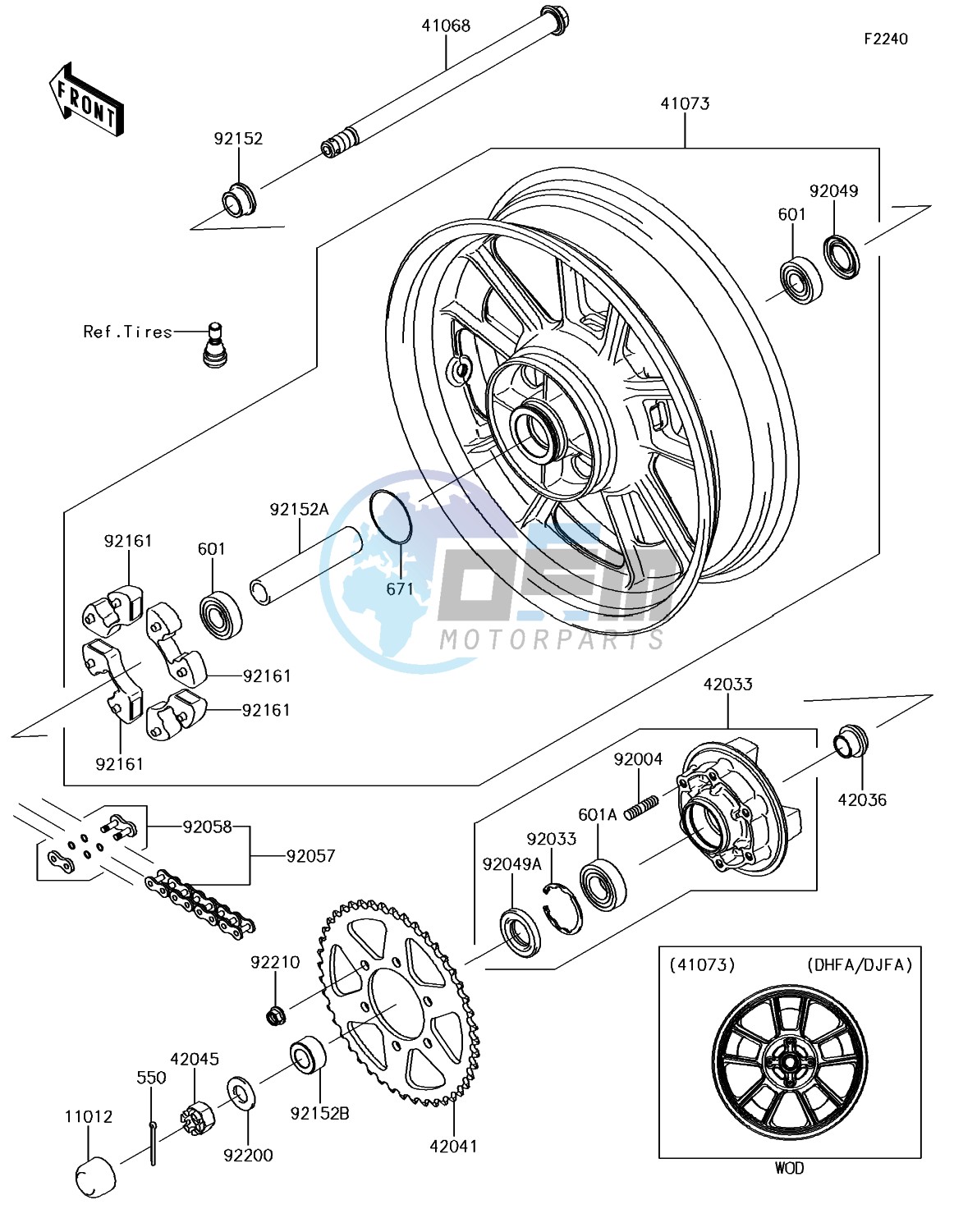 Rear Hub