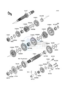 KFX450R KSF450BDF EU drawing Transmission