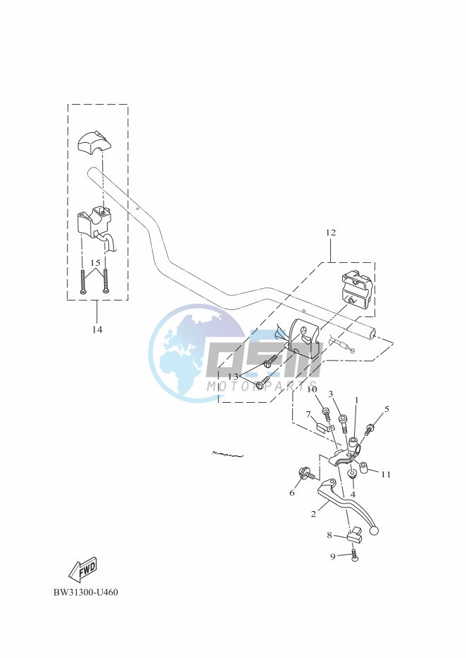 HANDLE SWITCH & LEVER