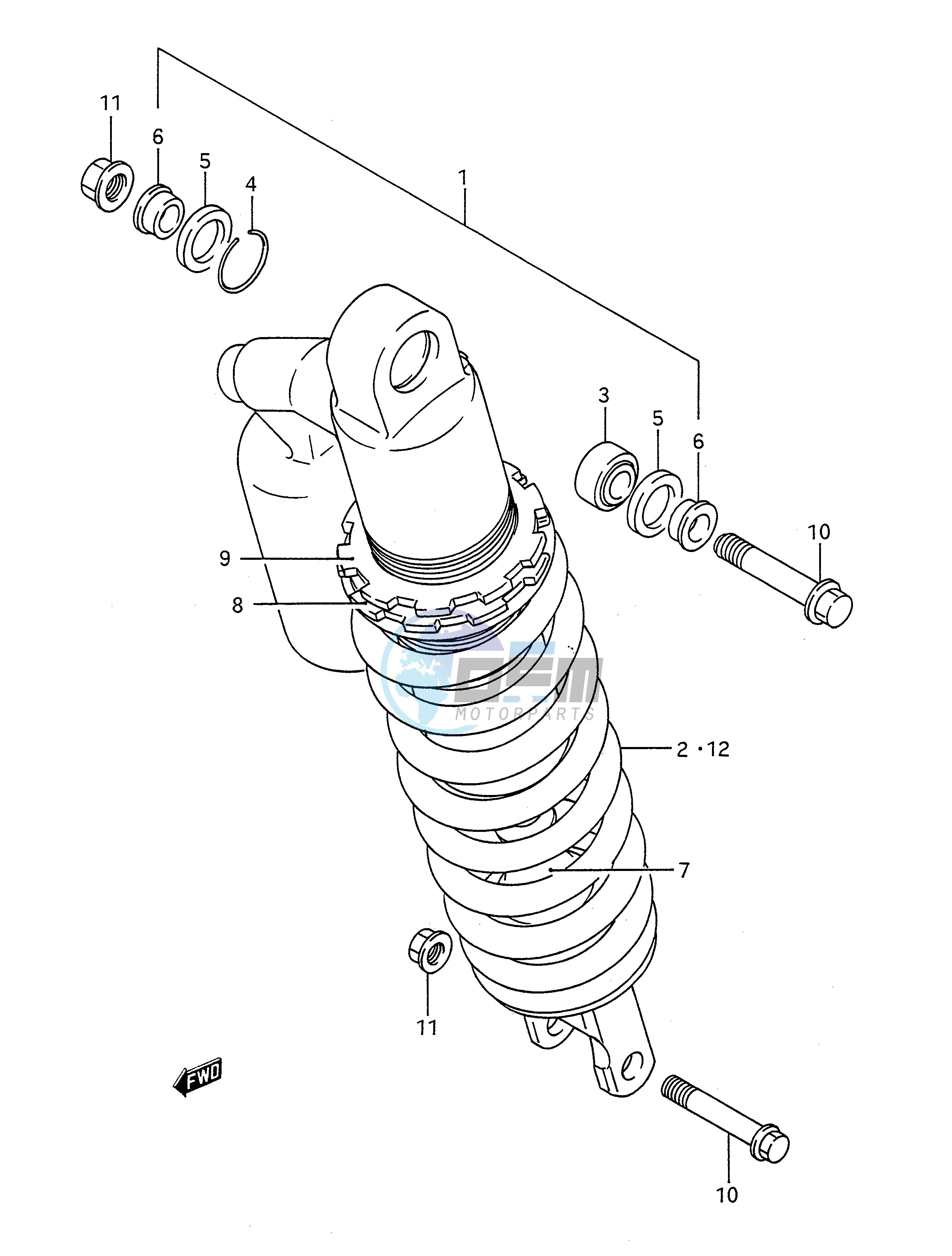 SHOCK ABSORBER (MODEL M)