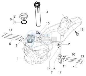 Liberty 50 2t RST ptt (AU-D) Austria - Germany drawing Fuel Tank