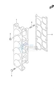 DF 350A drawing Intake Manifold