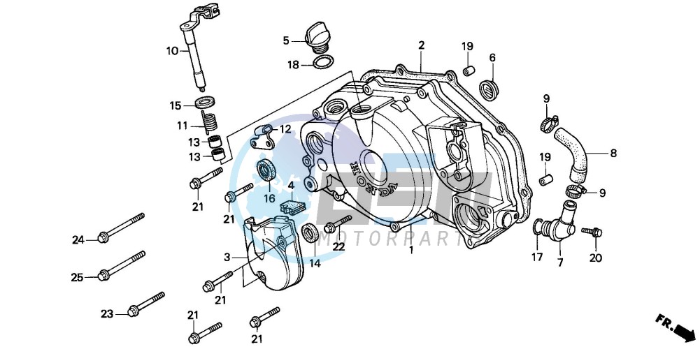 RIGHT CRANKCASE COVER