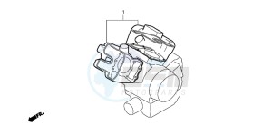 NV600C drawing GASKET KIT A