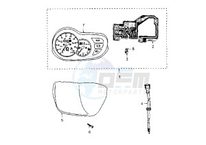 TREKKER - 50 cc drawing METER