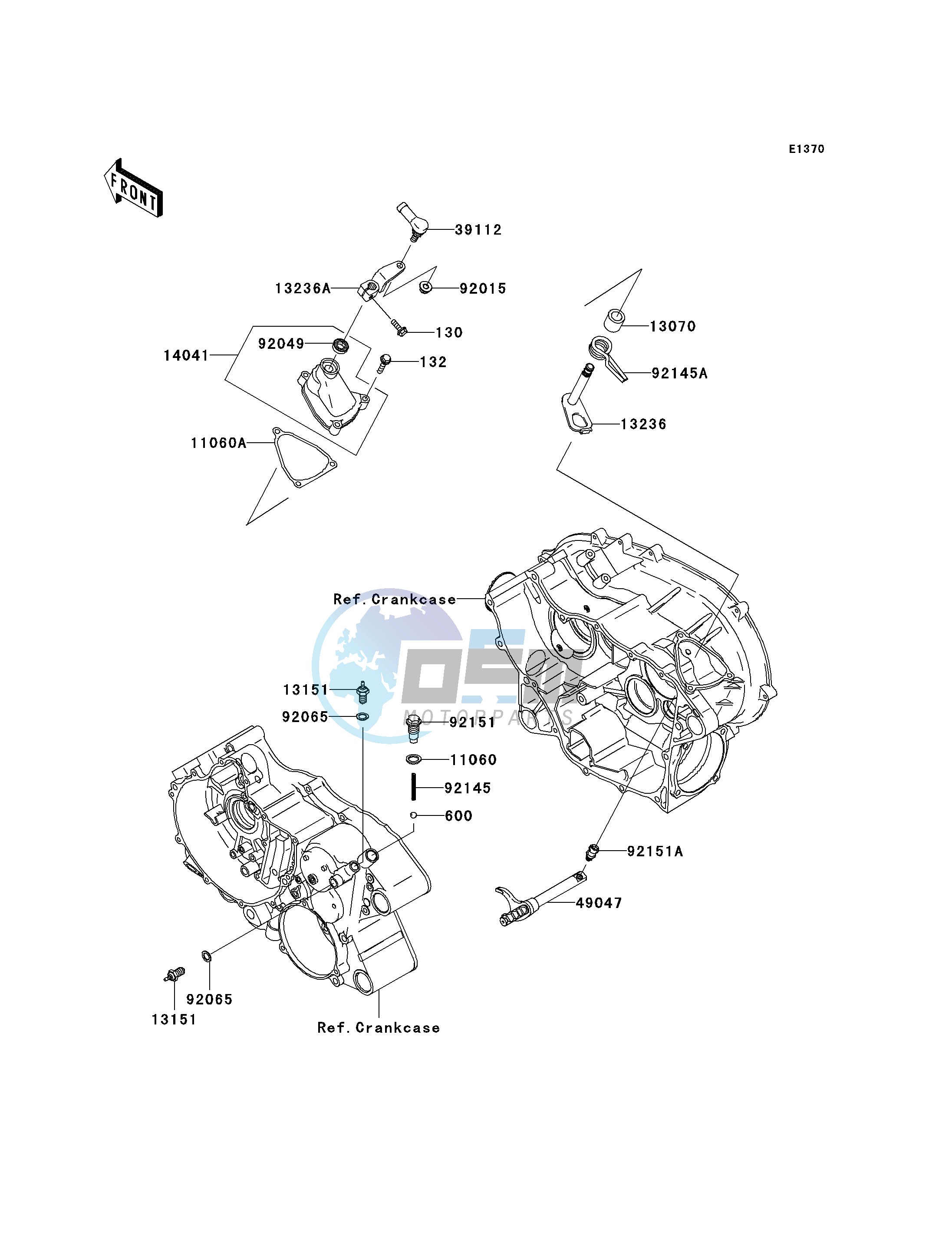 GEAR CHANGE MECHANISM