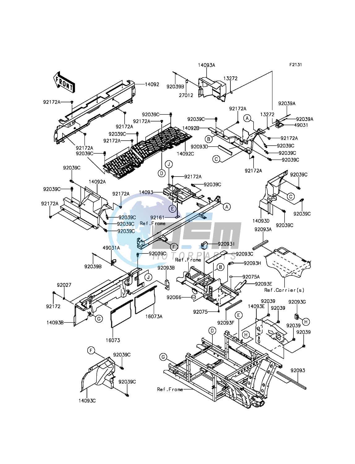 Frame Fittings(Rear)