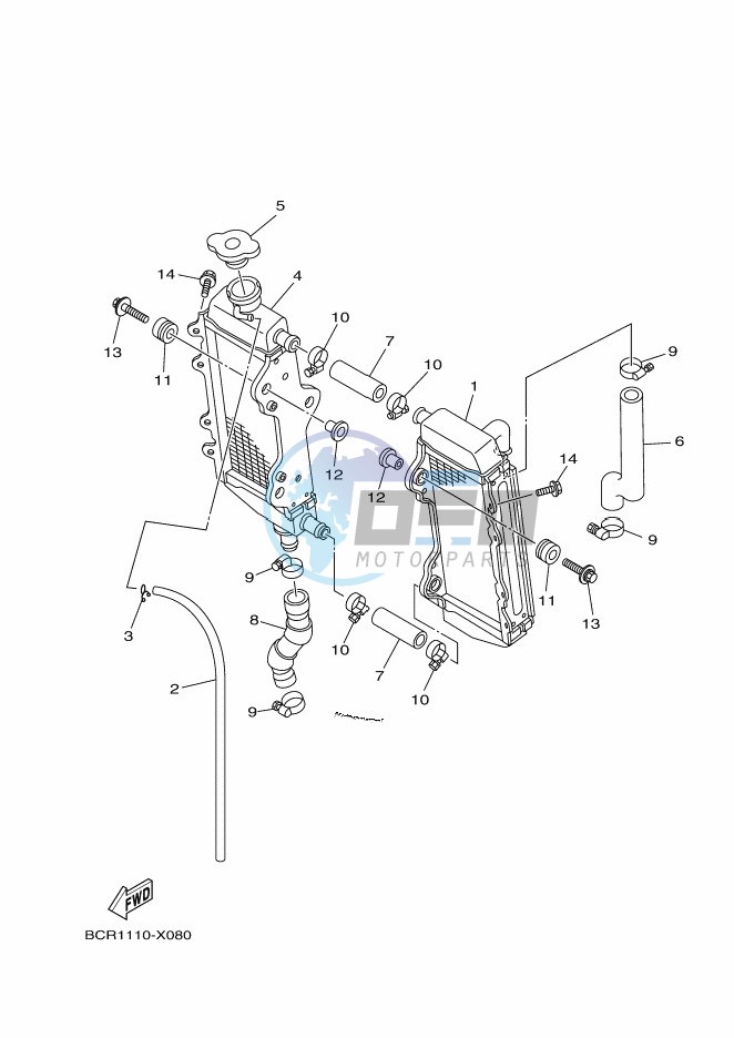 RADIATOR & HOSE