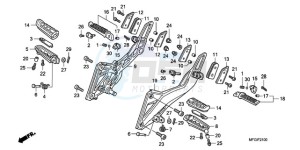 CB600FA Europe Direct - (ED / 25K) drawing STEP