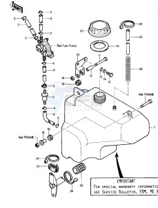 KLT 200 A [KLT200] (A1-A3) [KLT200] drawing FUEL TANK -- 81-82 KLT200-A1_A2_A3- -