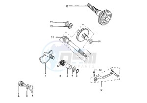 SPEEDFIGHT - 100 cc drawing GEAR GROUP