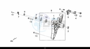 CRUISYM 300 (LV30W1Z1-EU) (L9) drawing RR. FORK