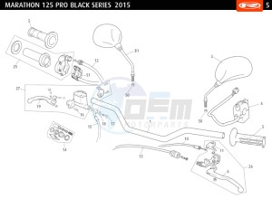 MARATHON-125-PRO-BLACK-SERIES drawing HANDLEBARS