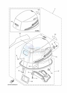 F15CEPL drawing FAIRING-UPPER