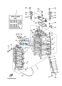 L250AETOX drawing CYLINDER--CRANKCASE-1