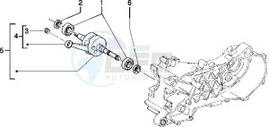 NRG 50 MC3 drawing Crankshaft