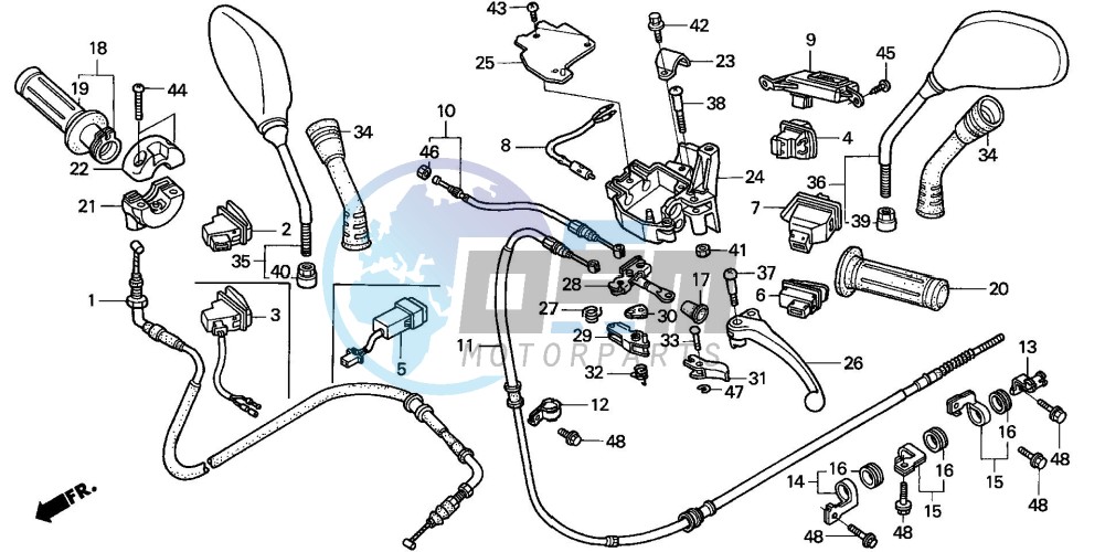 HANDLE LEVER/SWITCH/CABLE