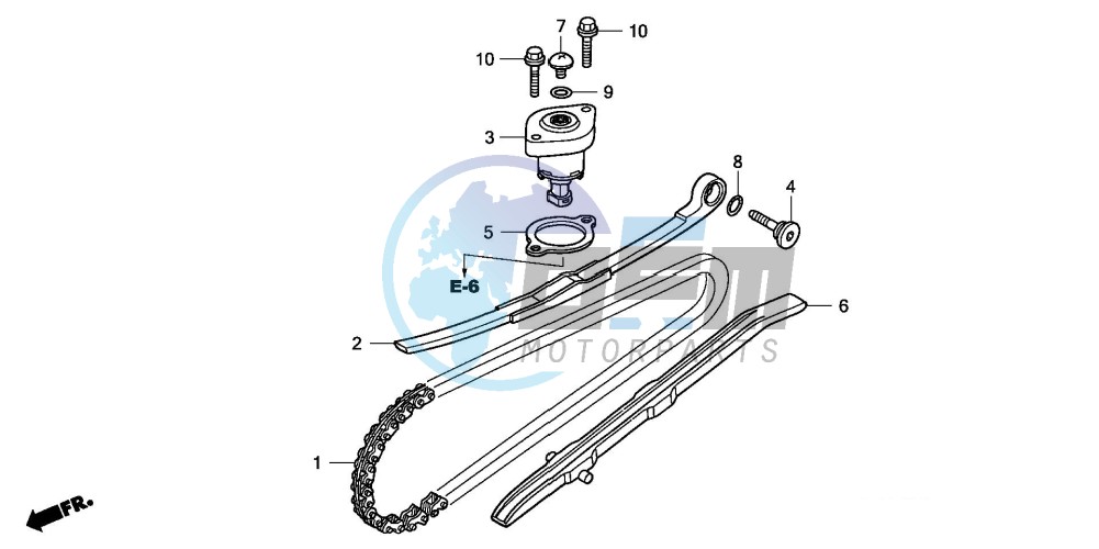 CAM CHAIN/TENSIONER