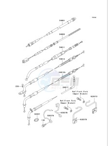 VN 750 A [VULCAN 750] (A20-A21) [VULCAN 750] drawing CABLES