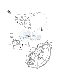 JH 750 A [750 SS] (A1-A4) [750 SS] drawing OIL PUMP