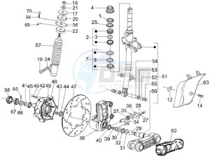 LX 150 4T E3 Vietnam drawing Fork - steering tube - Steering bearing unit