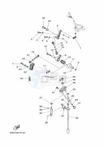 E60HMHDX drawing THROTTLE-CONTROL