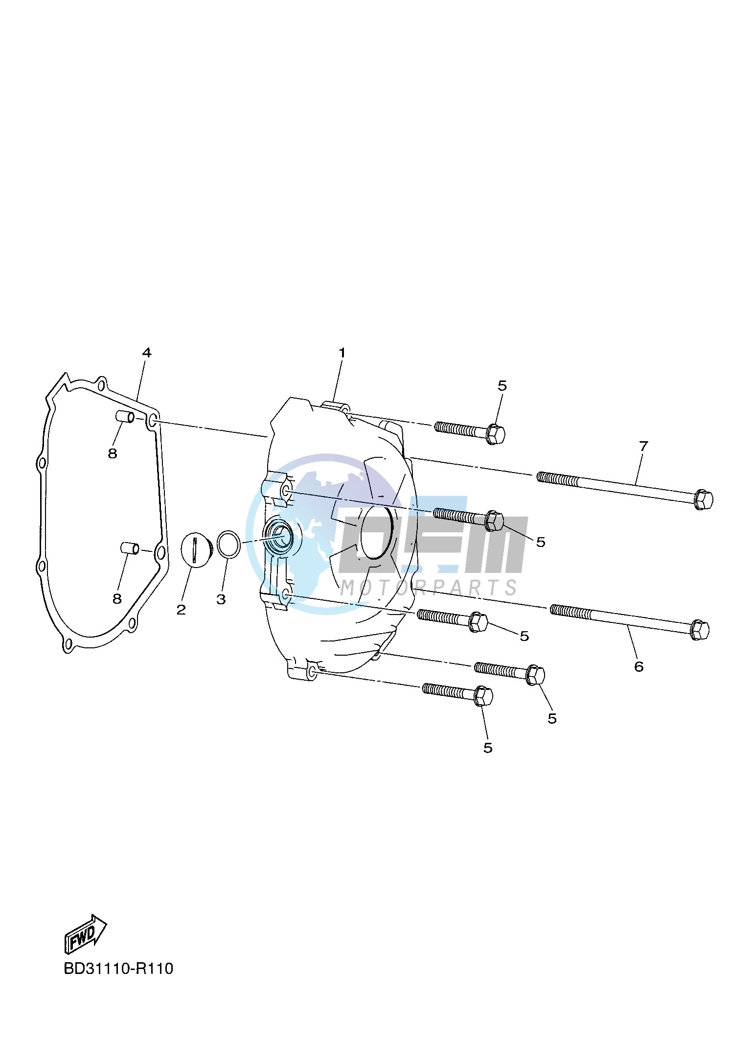 CRANKCASE COVER 1