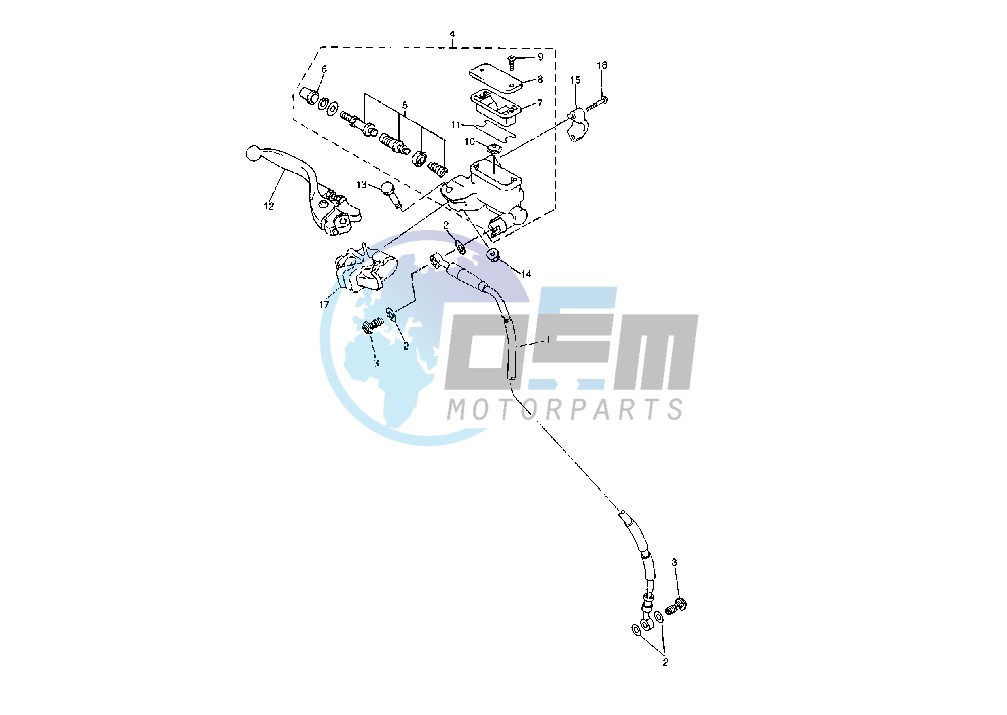 FRONT MASTER CYLINDER